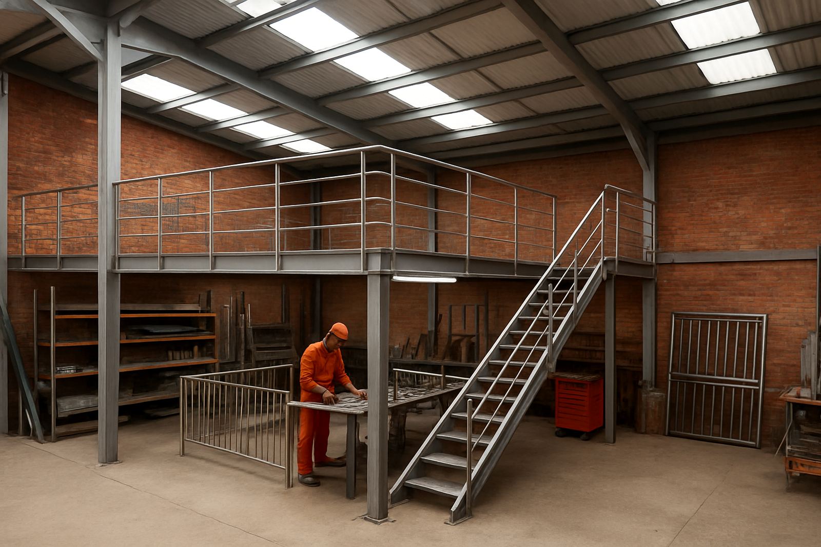 Mezzanine Rails
